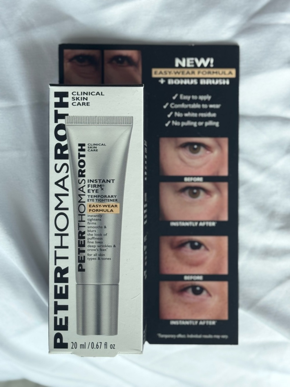 Peter Thomas Roth Instant FirmX Eye with Bonus Brush NWT